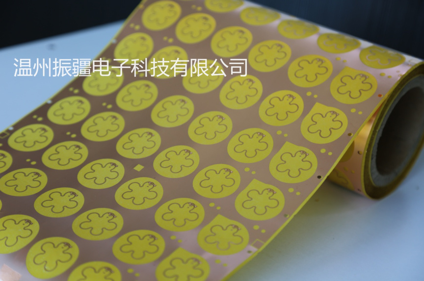 耐高溫標(biāo)簽天線，PI基材銅蝕刻天線